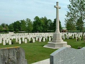 Cambrin Churchyard Extension picture courtesy of Pieter van Elteren